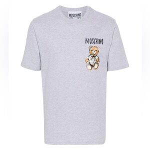 🆕 Moschino Teddy Bear Print Cotton TShirt